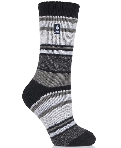 Heat Holders Women's Yasmine Multi Stripe Crew Socks