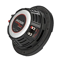 8" CompRT Series Shallow-Mount Dual Voice Coil All-Weather Subwoofer