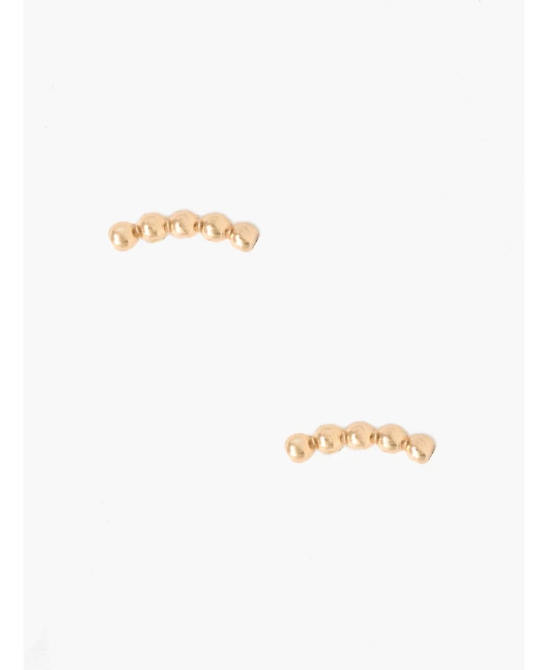 Able Caesar Stud Earrings, 14k Gold-Filled