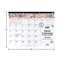 See It Bigger Desk Pad Calendar 17x22"