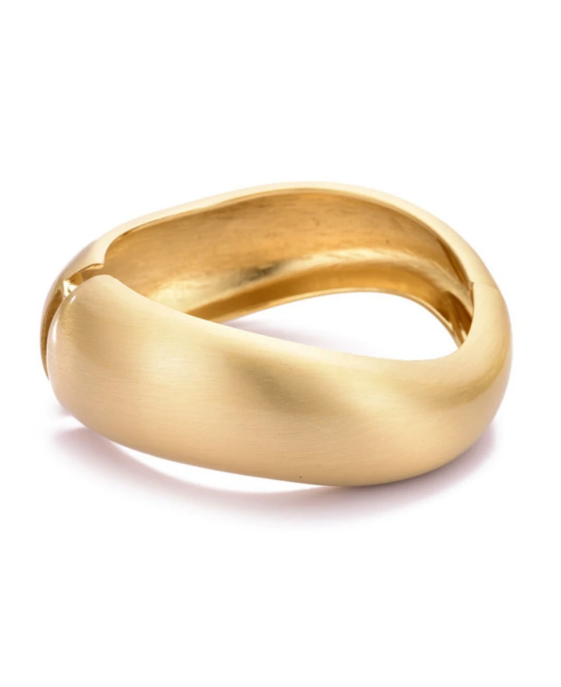 Adornia Gold Chunky Bangle
