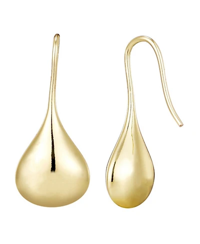 Adornia Gold Rain Drop Wire Earrings