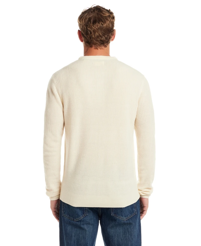 Weatherproof Vintage Men's Soft Touch Henley Sweater