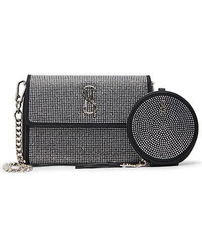Steve Madden Boxed Embellished Carina Crossbody Wallet