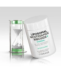 Codeage Liposomal Nicotinamide Riboside+ Supplement - 500 mg Nicotinamide Riboside - Betaine Anhydrous, Trans-Pterostilbene
