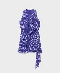 Mango Women's Dots Wrap Dress