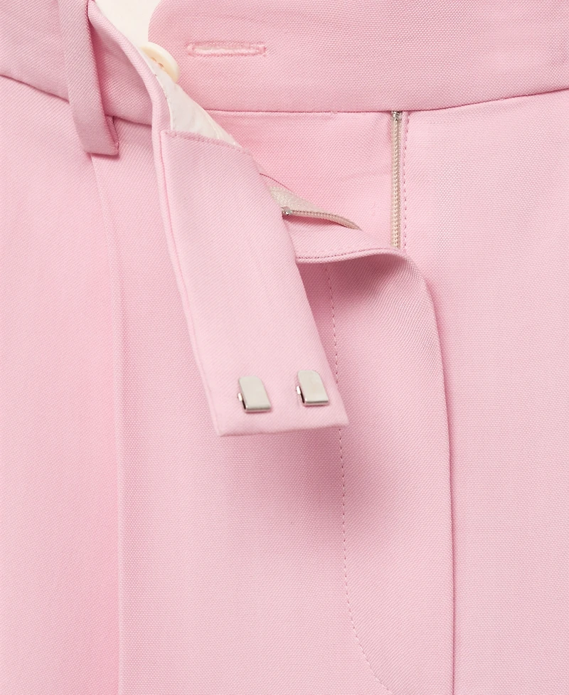 Mango Women's Wide Leg Suit Pants