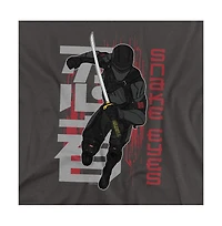 Logovision Men's Snake Eyes G.i. Joe Origins Sword T Shirt
