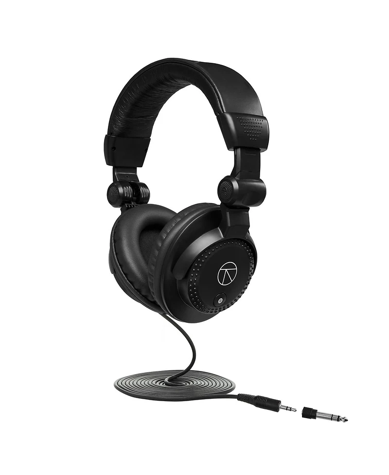 Zoom R4 MultiTrak 32-Bit Float Handheld Recorder Bundle with Studio Monitor Headphonex & Cables