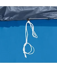 Funsicle 16ft Round Above Ground Frame Pool Debris Cover, Accessory Only, Gray