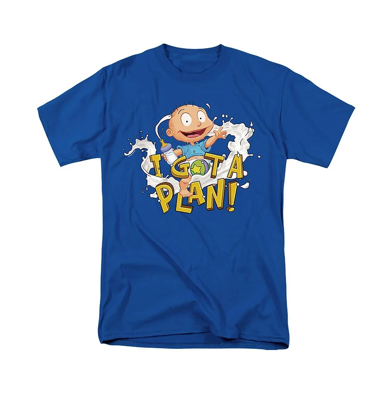 Logovision Men's Rugrats Tommy Pickles Has A Plan T Shirt