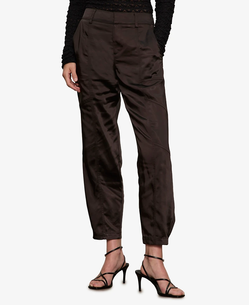Sanctuary Women's Sahara Satin Tapered Pants