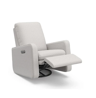 Graco Teddi Power Recliner Swivel Glider (Steel Basketweave)