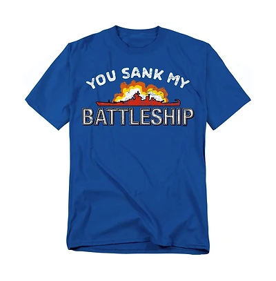 Logovision Men's Battleship You Sank My T Shirt