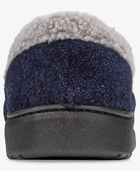 Weatherproof Men's Venetian Contrast-Stitch Moccasin Slippers