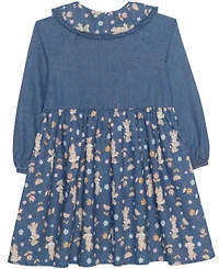 Hybrid Girls 2T-6X Minnie Flowers Dress