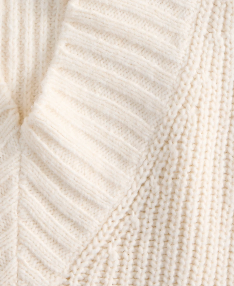 I.n.c. International Concepts Women's Oversized Ribbed Sweater, Macy's Exclusive