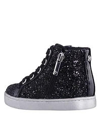 Nina Little and Big Girls Glitter High Top Sneakers