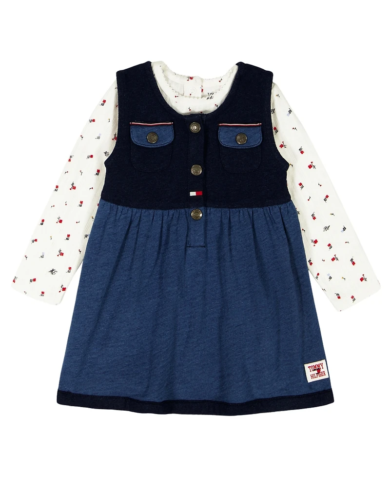 Tommy Hilfiger Baby Girls 2-Piece Jumper Set