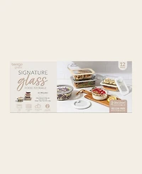 Bentgo Signature 12-Pc. Glass Food Storage Set