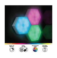 Multi-Color Led Touch Light 3-Pack with Remote Control