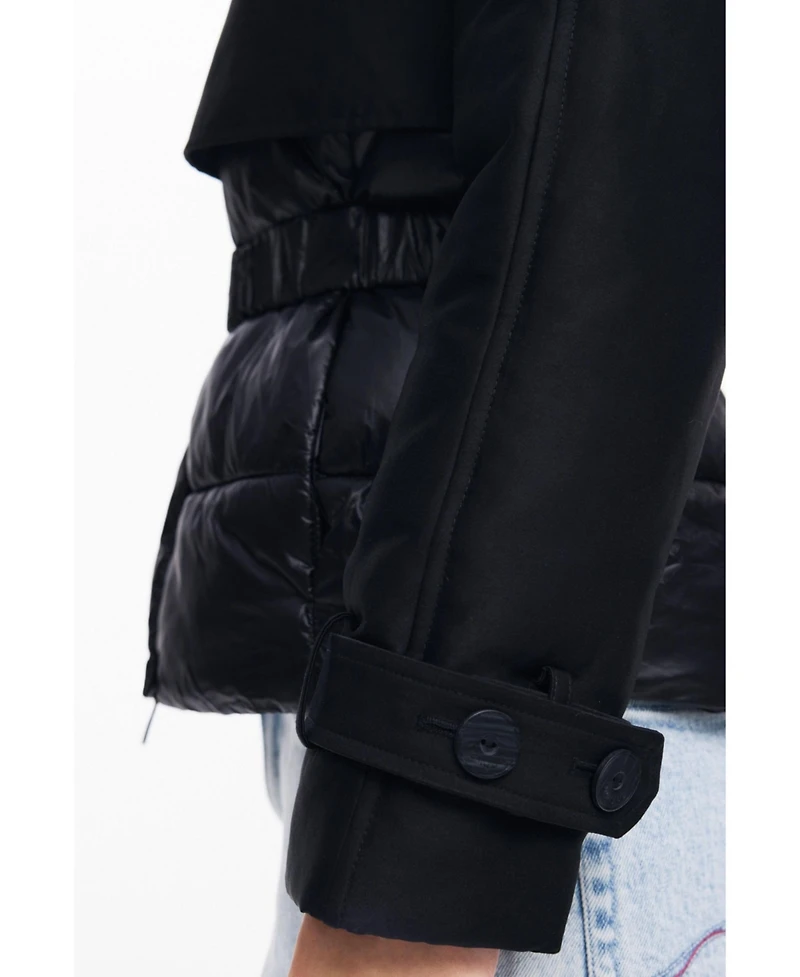 Desigual Women's Hybrid padded jacket