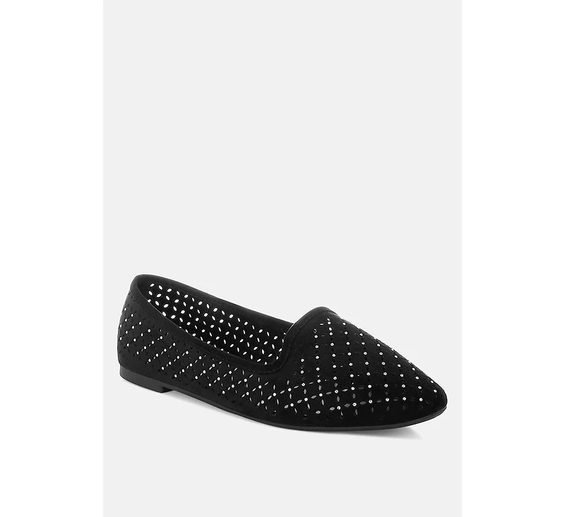 London Rag Kyrie Cut Out Detail Ballerinas Women