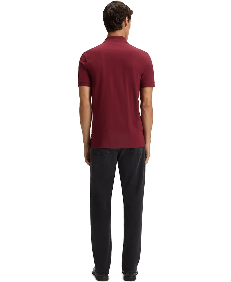 Boss by Hugo Men's Cotton Pique Pallas Polo Shirt