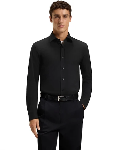 Boss by Hugo Men's Stretch Cotton Slim-Fit Dress Shirt