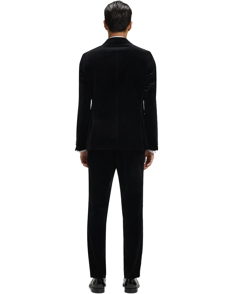 Boss by Hugo Men's Cotton Velvet Slim-Fit Tuxedo Jacket