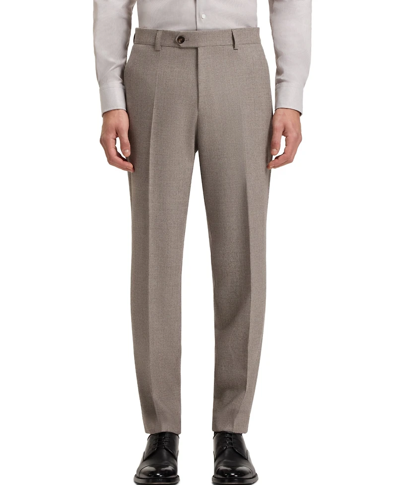 Boss by Hugo Boss Men's Virgin Wool Tapered-Fit Pants