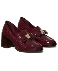 kate spade new york Women's Decorative Bow Block Heel Loafers