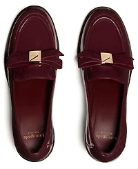 kate spade new york Women's Decorative Bow Block Heel Loafers