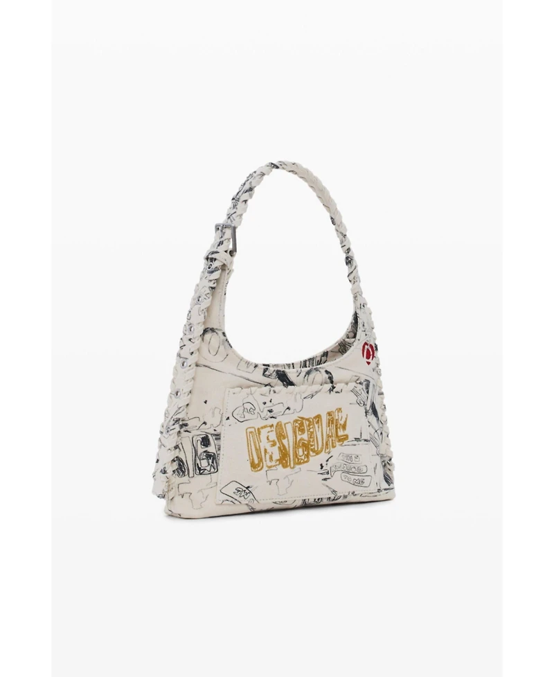 Desigual Women's Medium bag with lettering