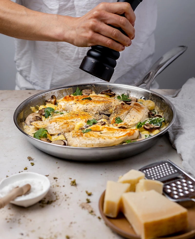 Cristel Castel Pro Ultraply Stainless Steel 11" Frying Pan