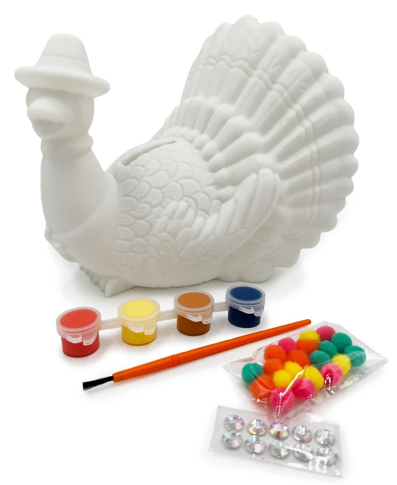 Macy's Thanksgiving Day Parade Paint Your Own Tom Turkey Bank Set