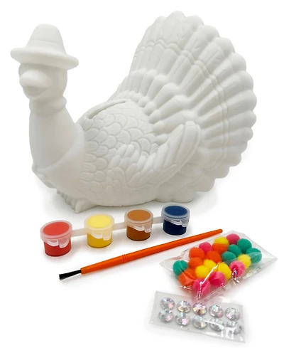 Macy's Thanksgiving Day Parade Paint Your Own Tom Turkey Bank Set