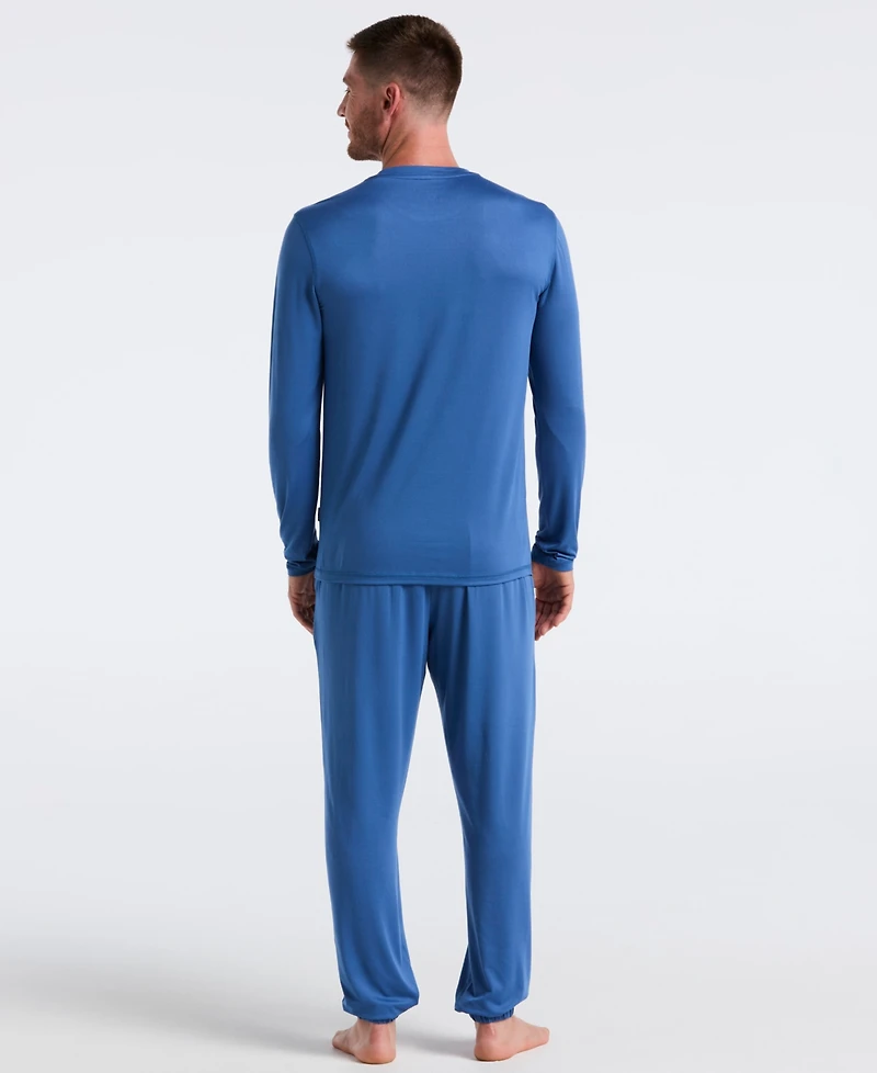 Perry Ellis Portfolio Men's Deluxe Touch Knit Jogger Pants