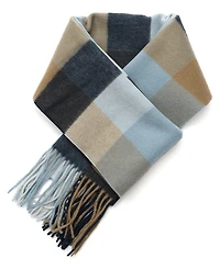 Coach Women's Multicolored Check Muffler Scarf