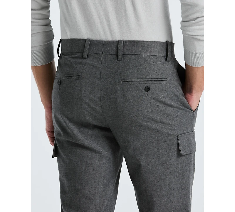 Perry Ellis Men's Standard Tapered Dress Cargo Pants