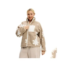 Cotton On Women's Active Trail Sherpa Zip Through