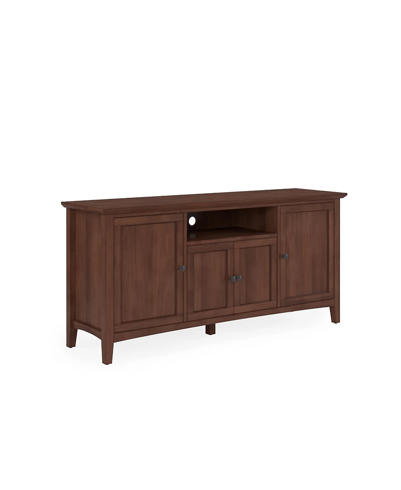 Furniture 64" Hedworth Wood Entertainment Console Drawer