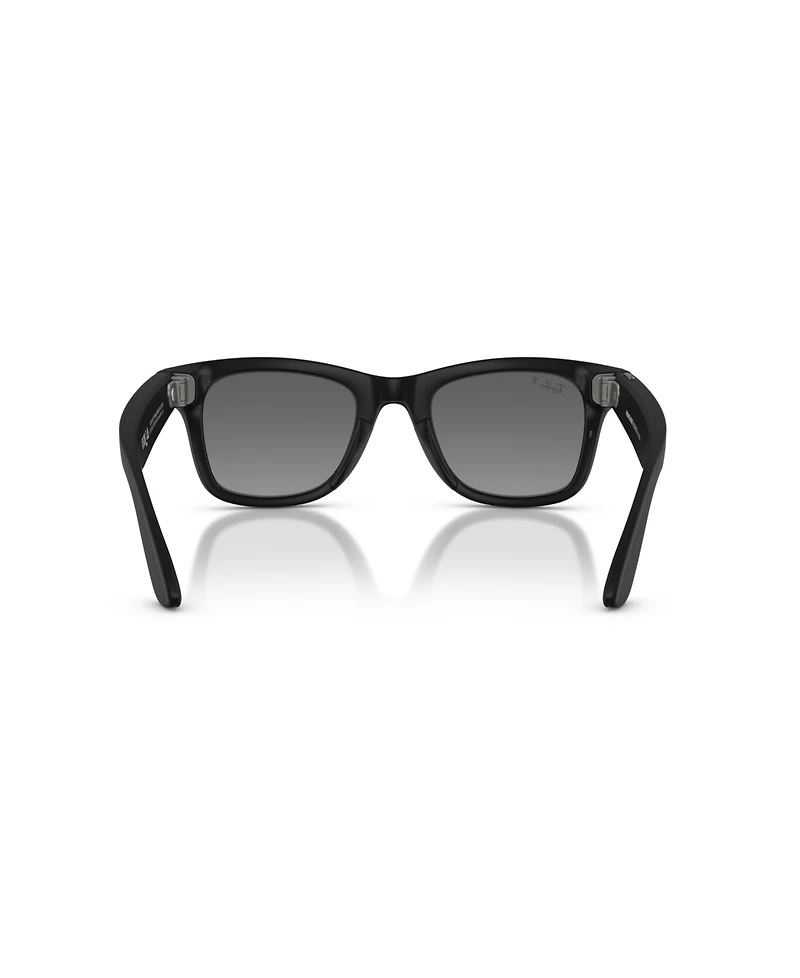 Ray-Ban Unisex Ai Meta Gen2 Polarized Wayfarer Sunglasses, RW4012