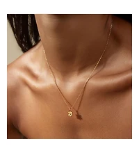 Satya Jewelry Guiding Faith White Topaz Star of David Necklace