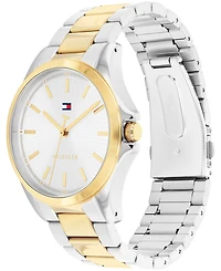 Tommy Hilfiger Men's Quartz Two Tone Stainless Steel Bracelet Watch, 42mm
