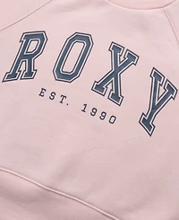 Roxy Girls 7-16 Collegiate Crewneck Sweatshirt