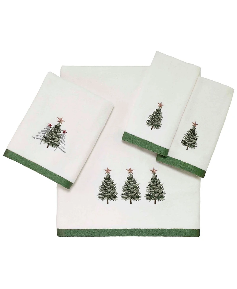 Avanti Trees Cotton 2-Pc. Bath Towel Set, 50" x 27"