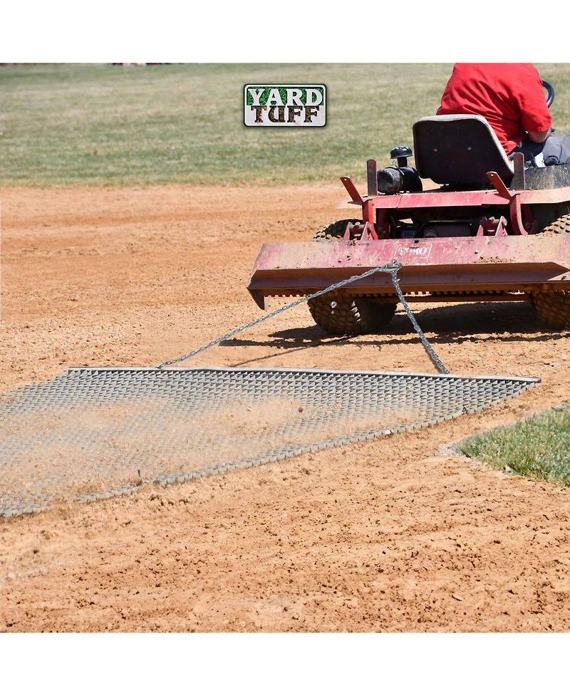 Yard Tuff Ytf-68TBDM Atv/Utv 6' x 8' Zinc Plated Field Surface Leveling Drag Mat