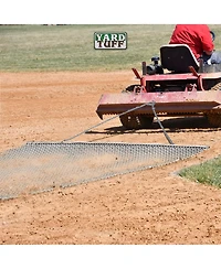 Yard Tuff Ytf-68TBDM Atv/Utv 6' x 8' Zinc Plated Field Surface Leveling Drag Mat