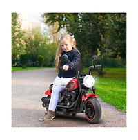 Electric Motorcycle Ride On Toy For Kids With Lights